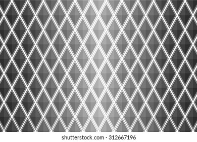 vector and illustration of black and white diamond shaped quadrangle