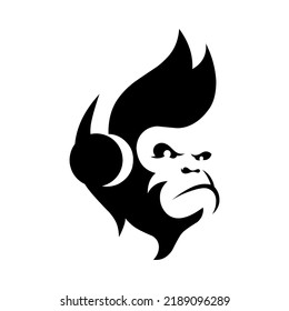 vector illustration of a black and white logo with a variety of unique shapes is perfect for logos, symbols and advertisements