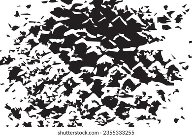 vector illustration of black and white texture