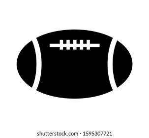 Vector illustration of black,white rugby ball, eps10, rugby ball vector