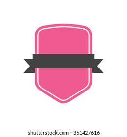Vector illustration : Blank frame and label
