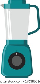 Vector illustration of a blender graphic. Great for collections of cartoon elements, flat designs, etc.