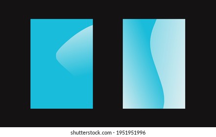 Vector illustration of blue abstract background