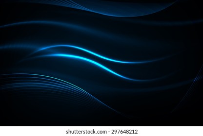 Vector illustration of blue abstract background