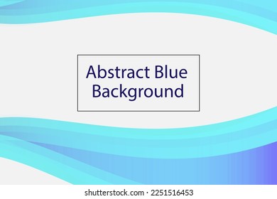 Vector illustration blue abstract background,Blue shape motion curve pattern wave wallpaper