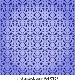 Vector illustration of blue abstract pattern background