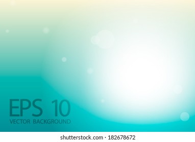 Vector illustration of blue colored abstract background