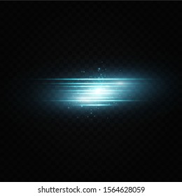 Lichteffekt. Abstrakte Laserstrahlen des Lichts. Chaotische Neonstrahlen des Lichts.
