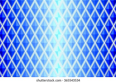 vector and illustration of blue diamond shaped quadrangle
