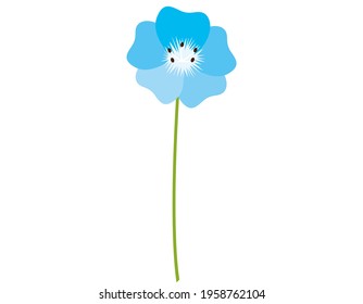 ネモフィラ 花 のイラスト素材 画像 ベクター画像 Shutterstock