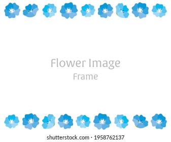 ネモフィラ 花 のイラスト素材 画像 ベクター画像 Shutterstock