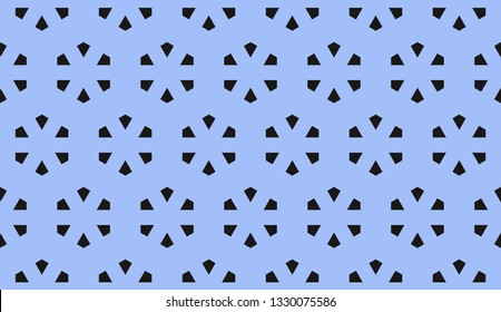 Vector illustration blue geometric abstract background