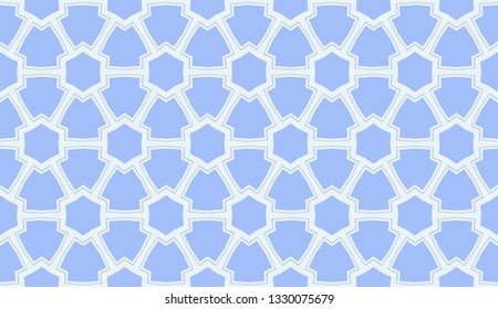 Vector illustration blue geometric abstract background