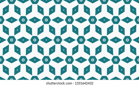 Vector illustration blue geometric abstract background