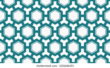 Vector illustration blue geometric abstract background