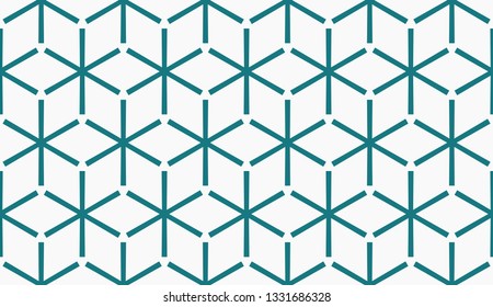 Vector illustration blue geometric abstract background