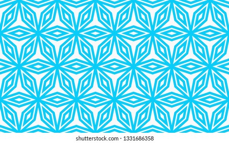 Vector illustration blue geometric abstract background
