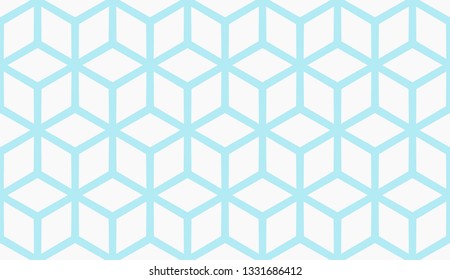 Vector illustration blue geometric abstract background