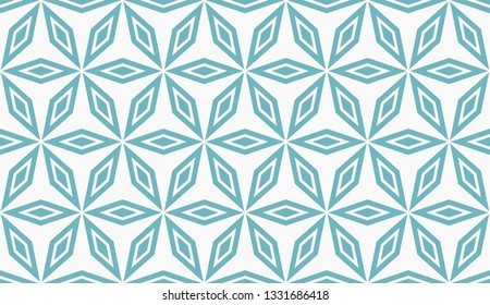 Vector illustration blue geometric abstract background