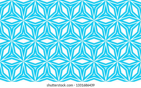 Vector illustration blue geometric abstract background