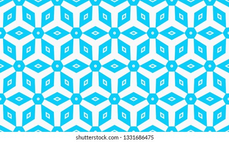 Vector illustration blue geometric abstract background