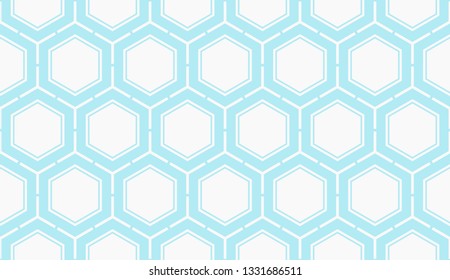 Vector illustration blue geometric abstract background
