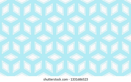 Vector illustration blue geometric abstract background