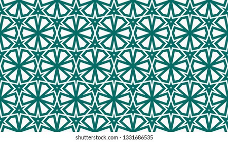 Vector illustration blue geometric abstract background