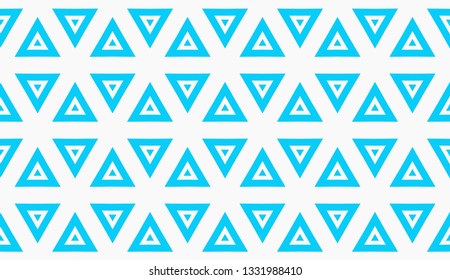 Vector illustration blue geometric abstract background