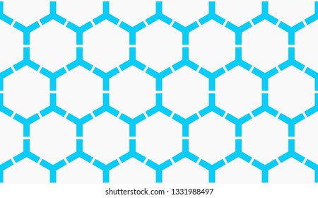 Vector illustration blue geometric abstract background