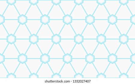 Vector illustration blue geometric abstract background