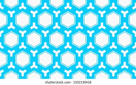 Vector illustration blue geometric abstract background