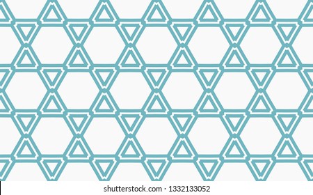 Vector illustration blue geometric abstract background