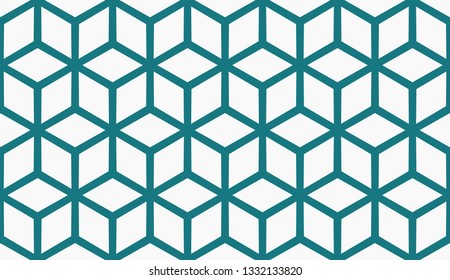 Vector illustration blue geometric abstract background