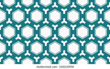 Vector illustration blue geometric abstract background