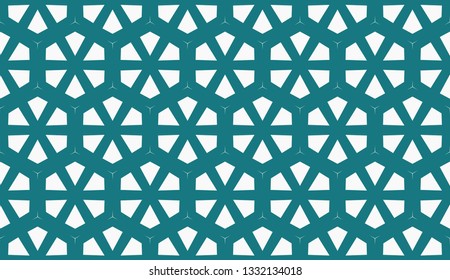 Vector illustration blue geometric abstract background