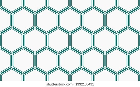 Vector illustration blue geometric abstract background