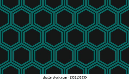 Vector illustration blue geometric abstract background