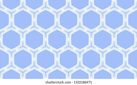 Vector illustration blue geometric abstract background