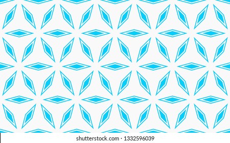 Vector illustration blue geometric abstract background