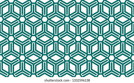 Vector illustration blue geometric abstract background