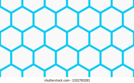 Vector illustration blue geometric abstract background