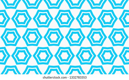 Vector illustration blue geometric abstract background