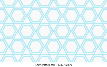 Vector illustration blue geometric abstract background