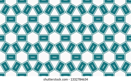 Vector illustration blue geometric abstract background