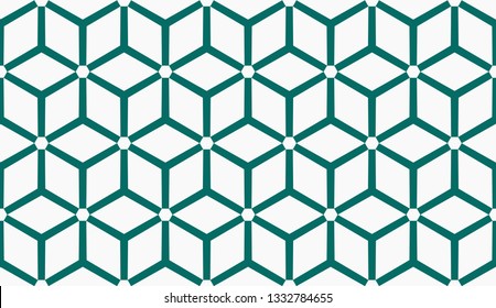 Vector illustration blue geometric abstract background