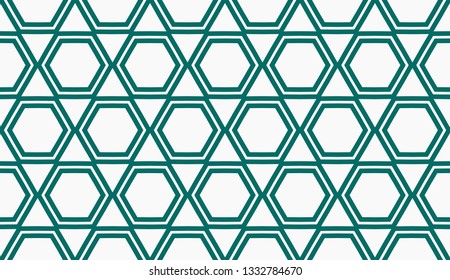 Vector illustration blue geometric abstract background