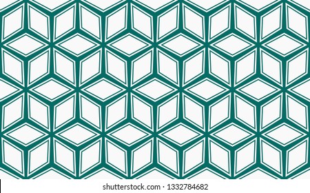 Vector illustration blue geometric abstract background