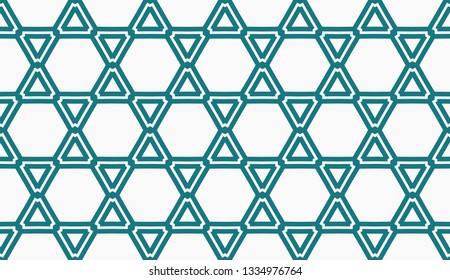 Vector illustration blue geometric abstract background