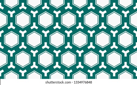 Vector illustration blue geometric abstract background